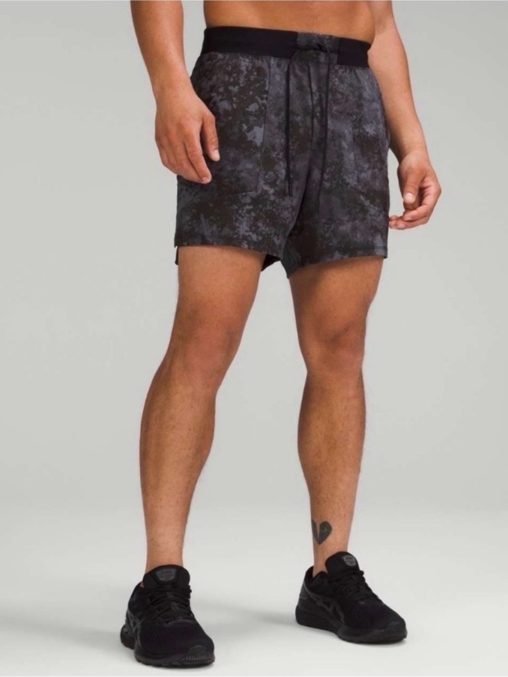 lululemon athletica Black/Camo Lightweight Training Shorts
